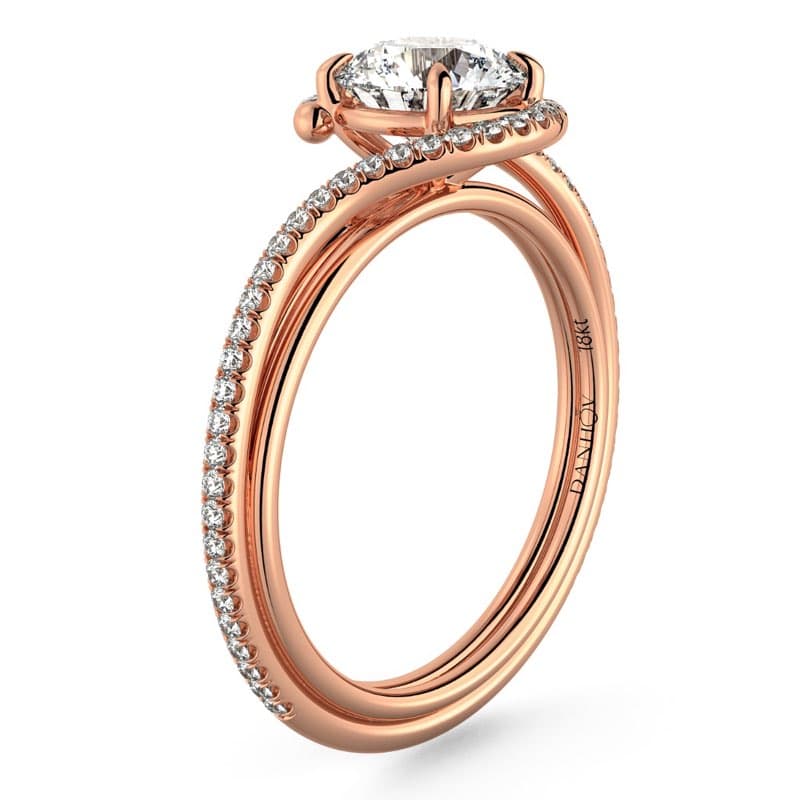 Abbraccio Handmade Diamond Engagement Ring