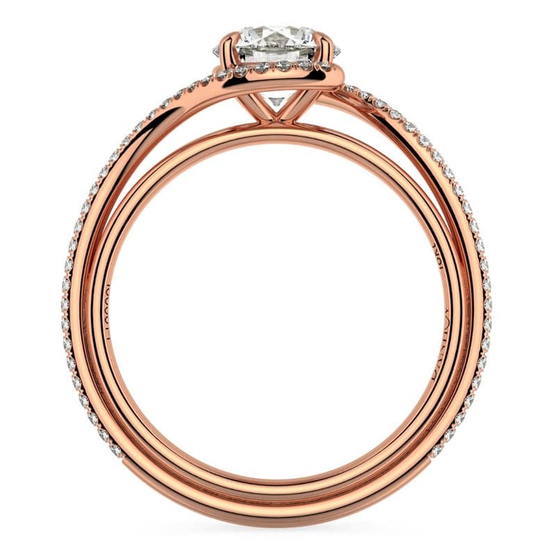 Abbraccio Handmade Diamond Engagement Ring