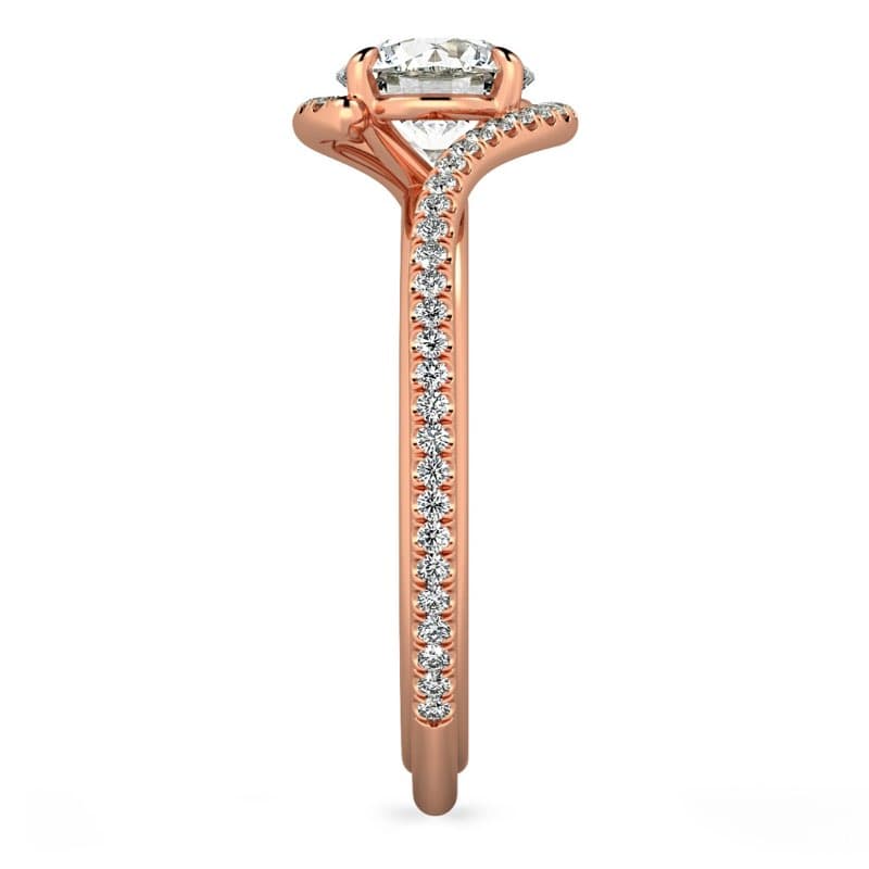 Abbraccio Handmade Diamond Engagement Ring