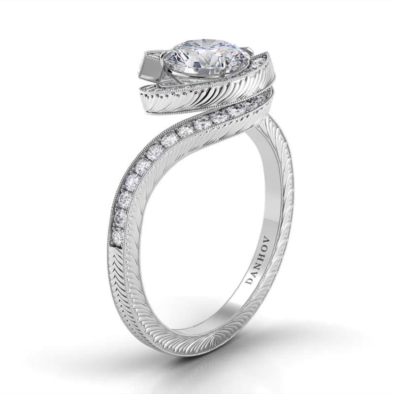 Abbraccio Vintage Engagement Ring