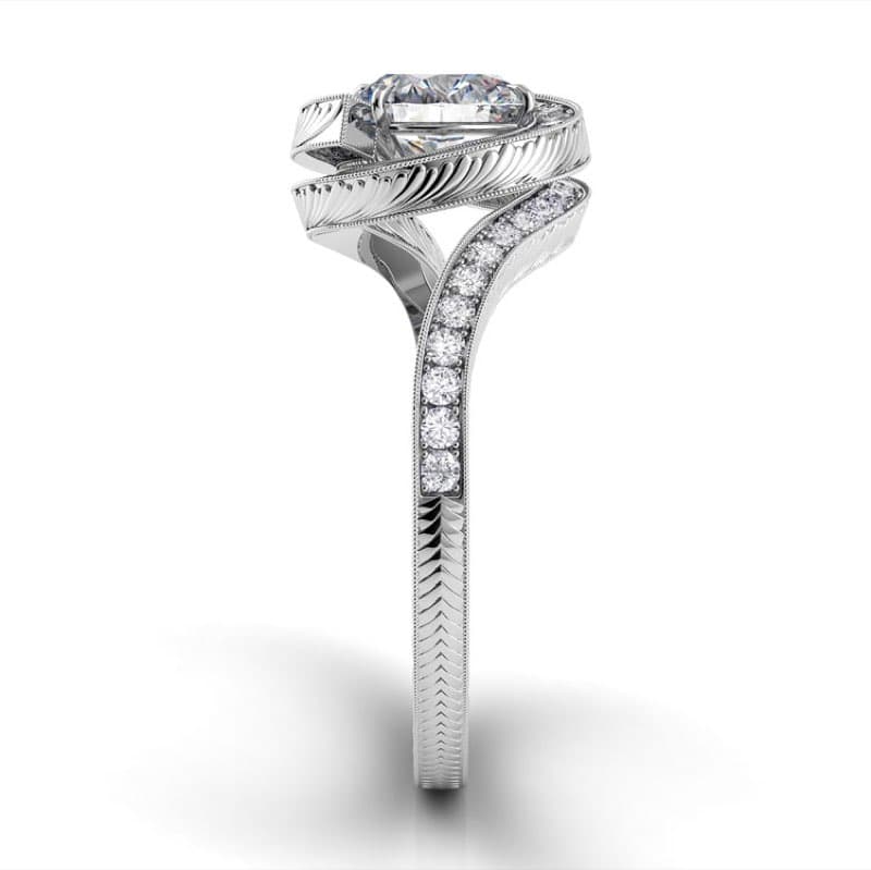 Abbraccio Vintage Engagement Ring
