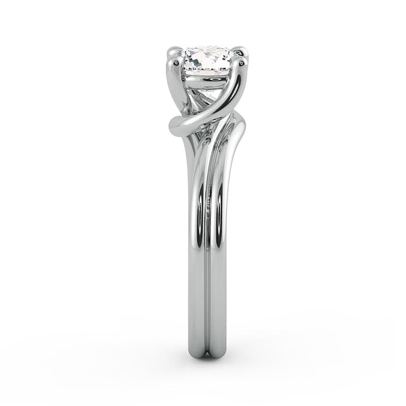 Abbraccio Ladies Engagement Ring