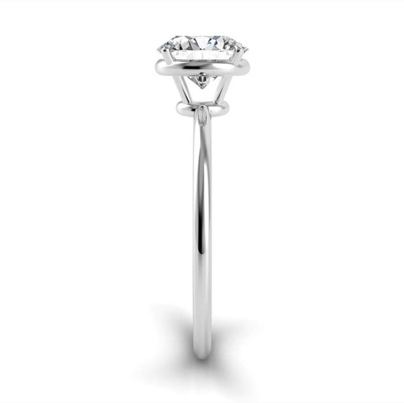 Classico Single Shank Designer Engagement Ring