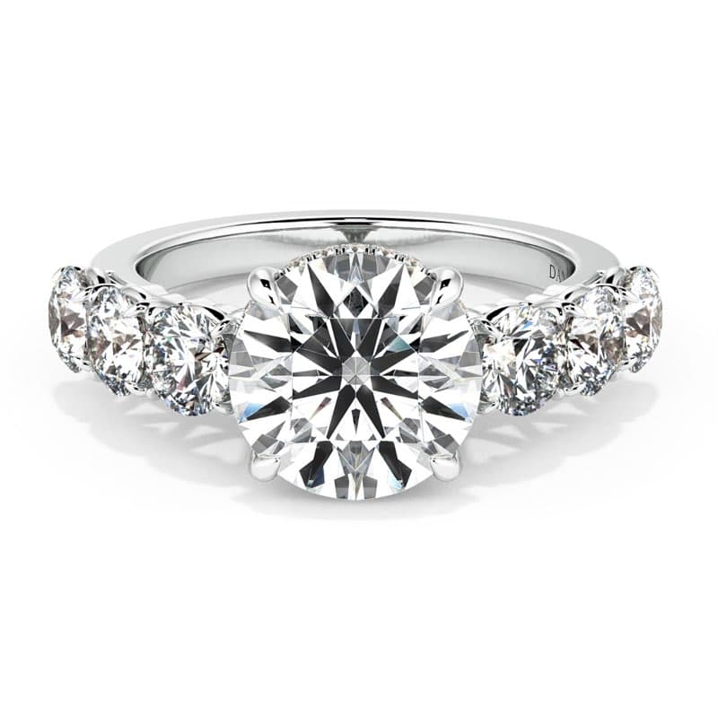 Classico Six Diamond Engagement Ring