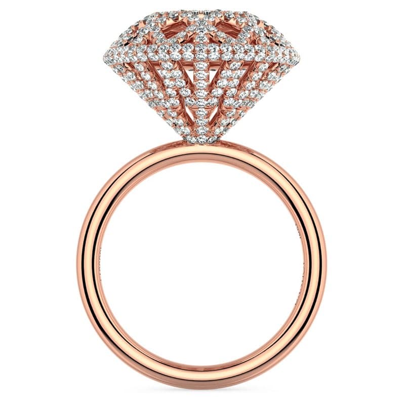 Diamante Round Fine Ring
