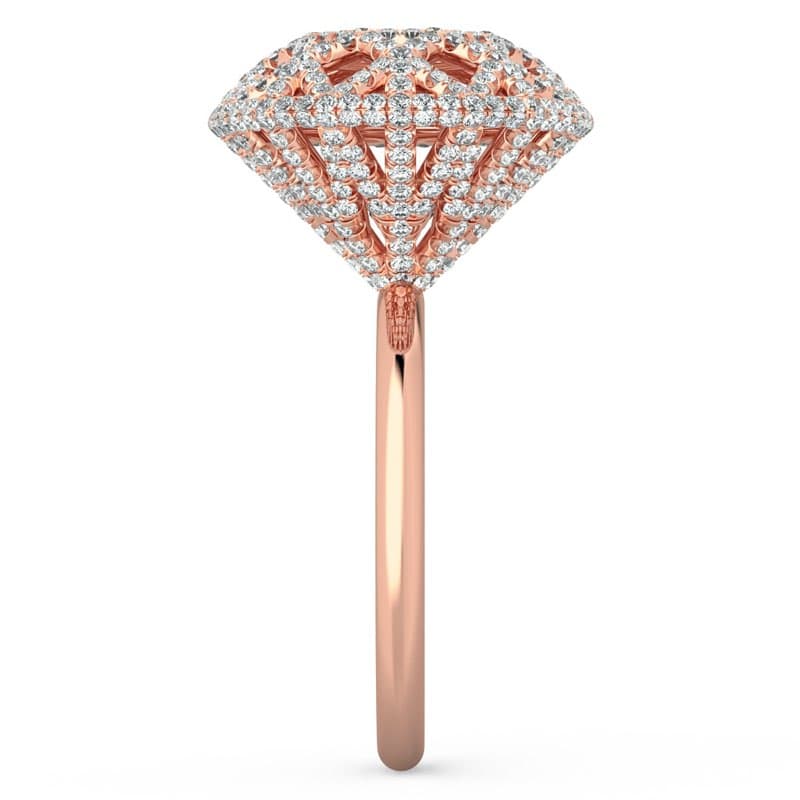 Diamante Round Fine Ring