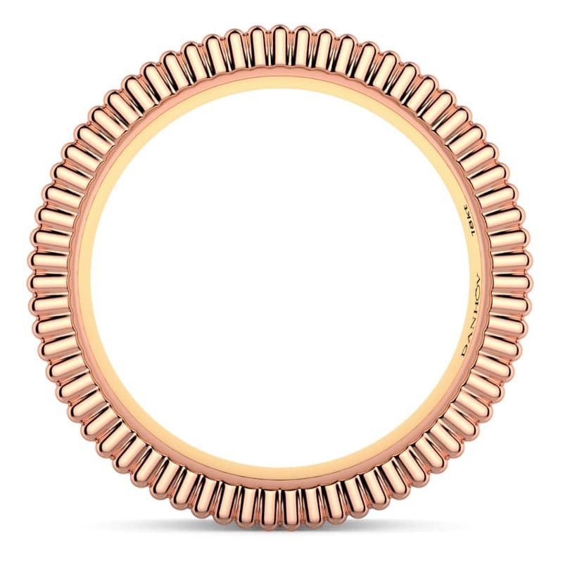 Fashion Band Four colors in one band in 14KT