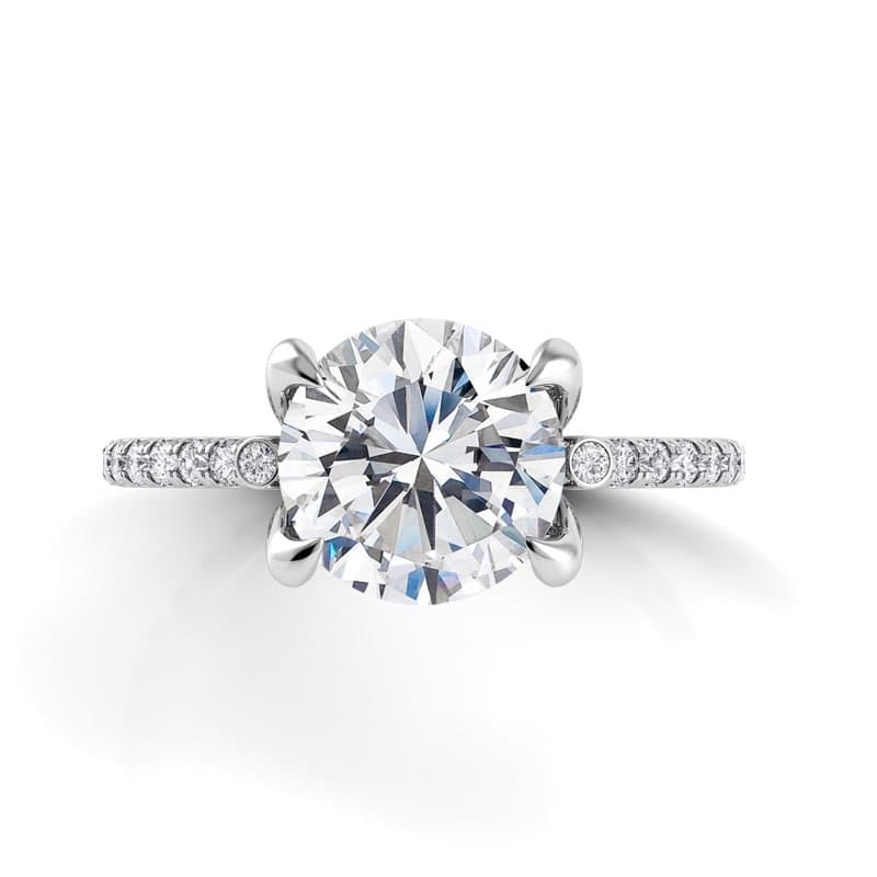 Per Lei Custom Engagement Ring