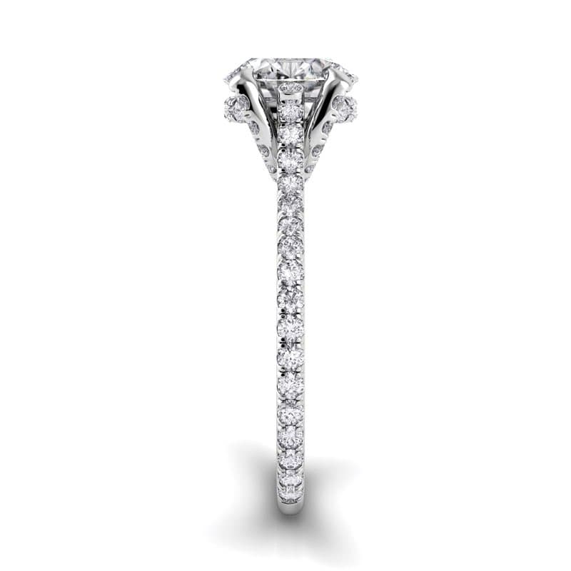 Per Lei Custom Engagement Ring