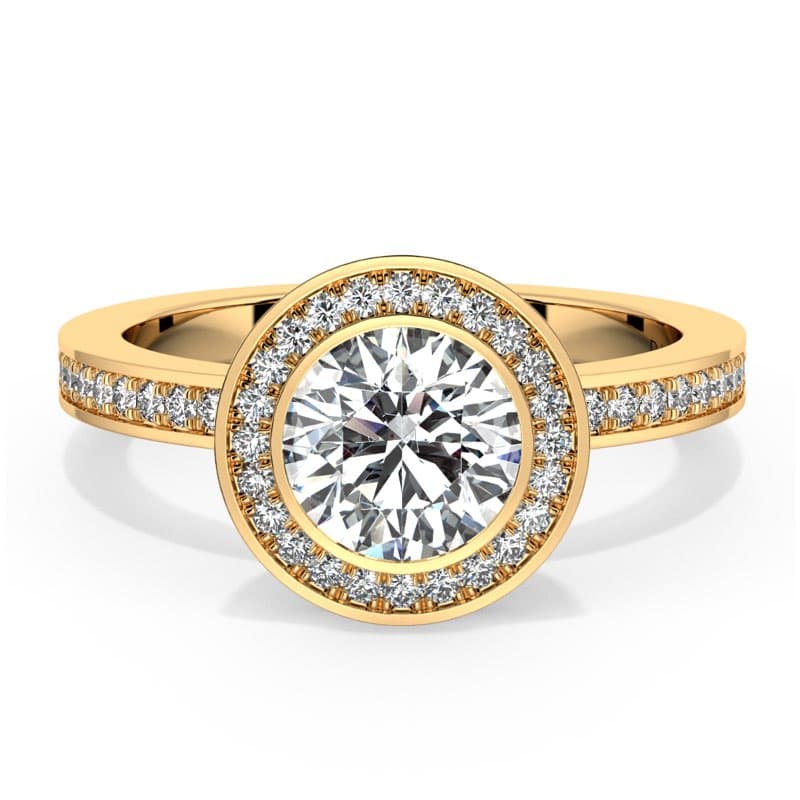 Per Lei Engagement Ring Set