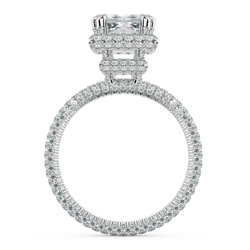 Norme de Radiant Diamond Engagement Ring