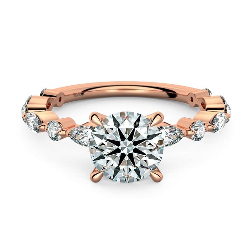 Norme de Versailles Diamond Engagement Ring
