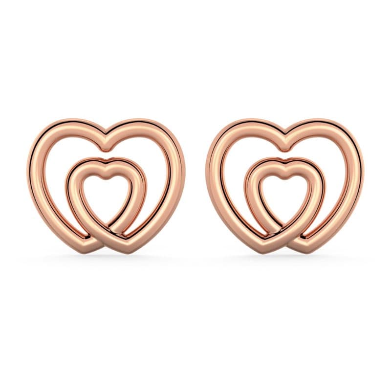 Norme de Double Heart Earrings