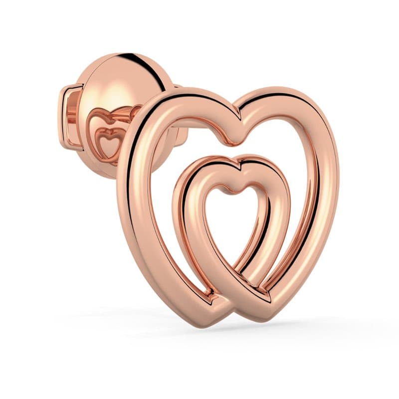 Norme de Double Heart Earrings