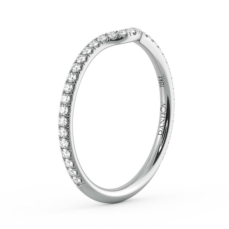 Solo Filo Diamond Wedding Band