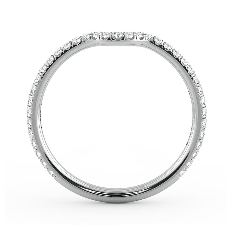 Solo Filo Diamond Wedding Band