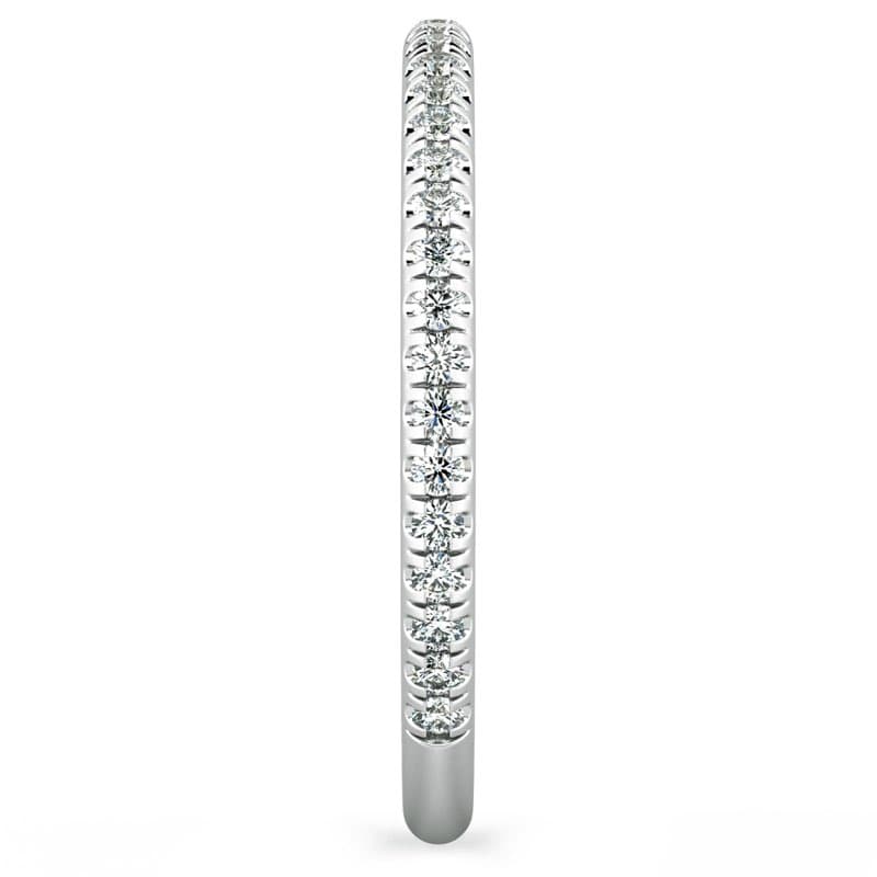 Solo Filo Elegant Diamond Wedding Band