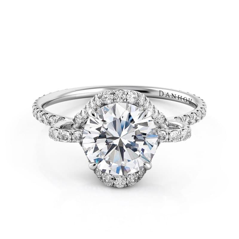 Solo Filo Designer Diamond Engagement Ring