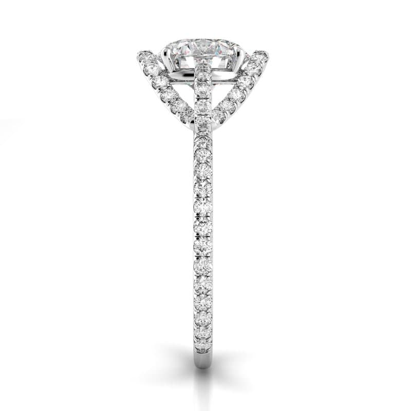 Solo Filo Designer Diamond Engagement Ring