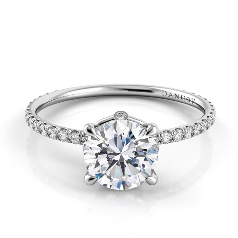 Solo Filo Diamond Engagement Ring for Women