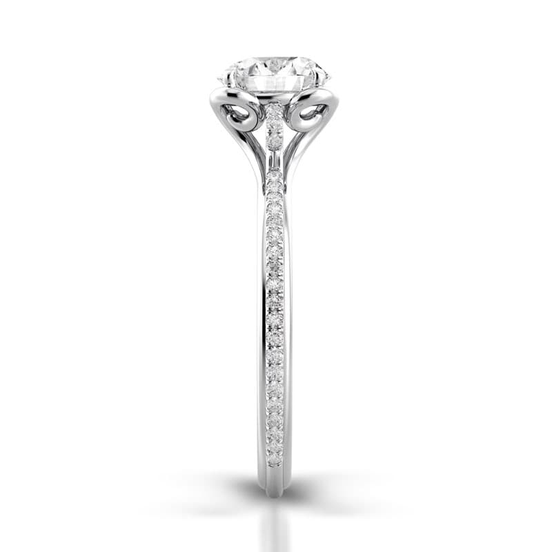 Unito Platinum Engagement Ring