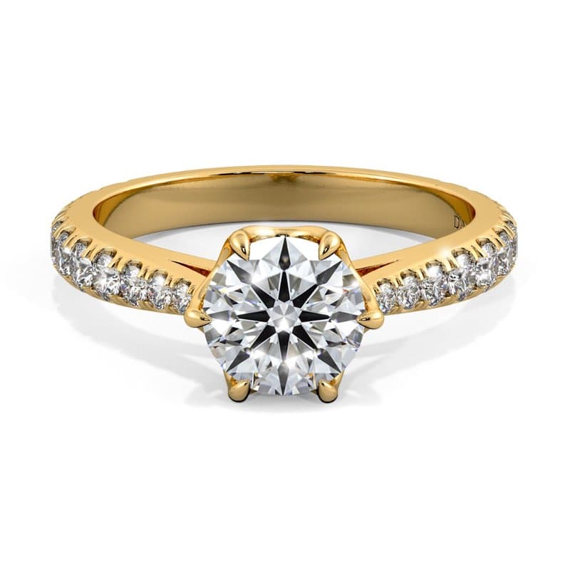 Classico Diamond Engagement Ring