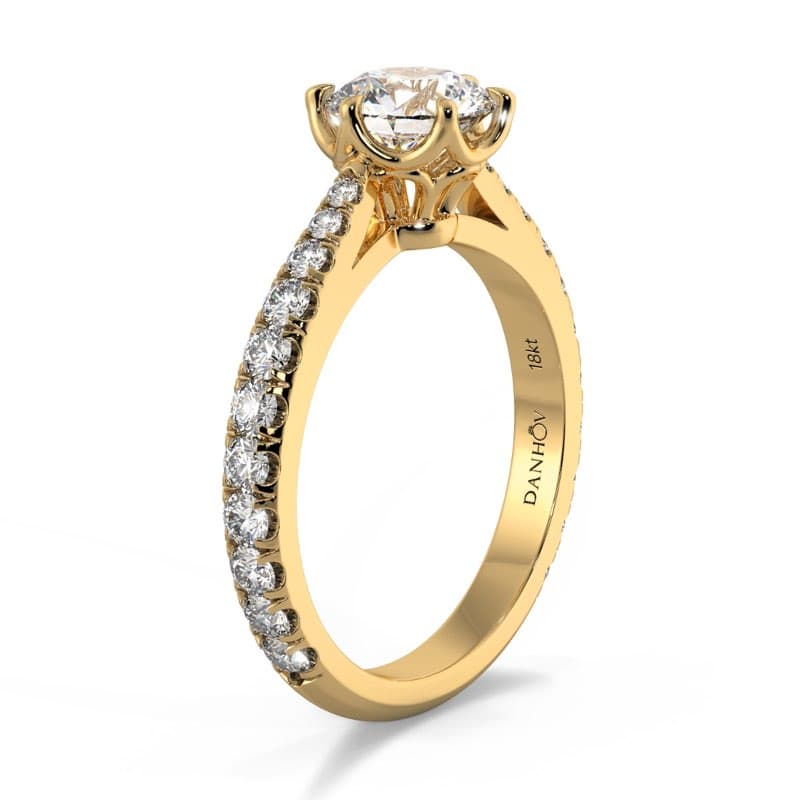 Classico Diamond Engagement Ring