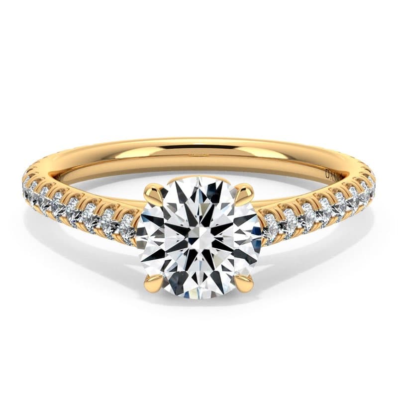 Classico Diamond Engagement Ring