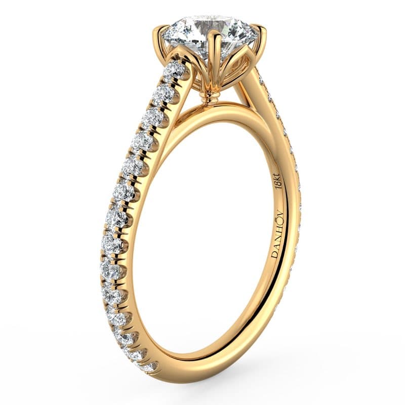 Classico Diamond Engagement Ring
