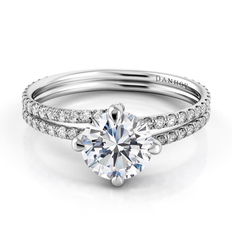 Eleganza Unique Handmade Engagement Ring