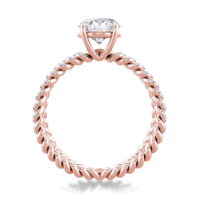 Eleganza One of a Kind Diamond Engagement Ring