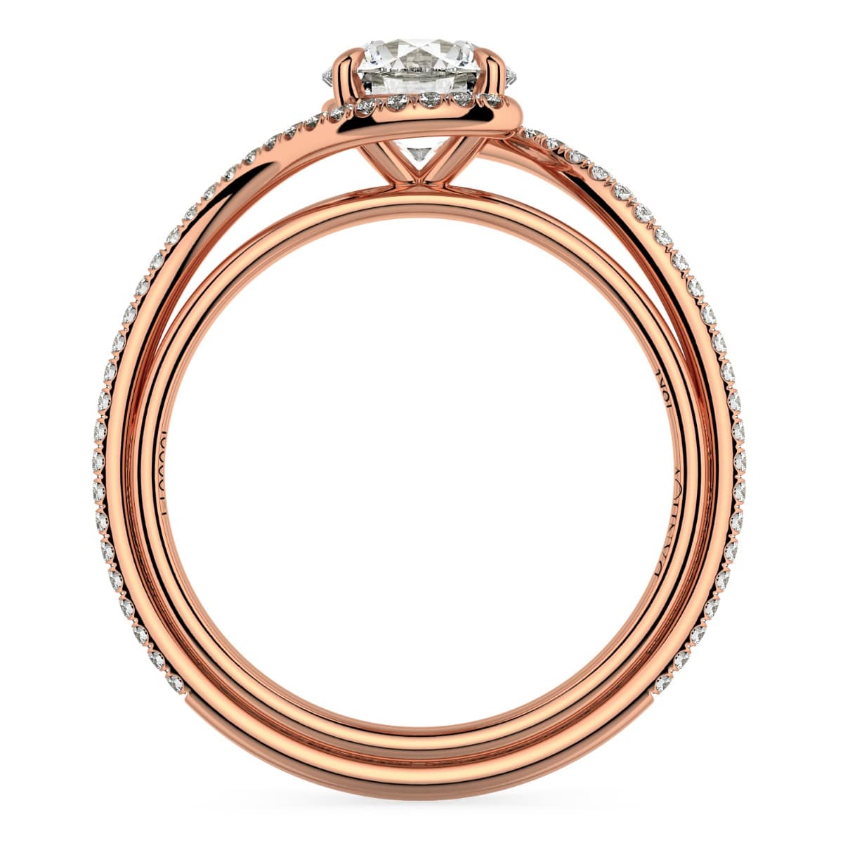 Abbraccio Handmade Diamond Engagement Ring