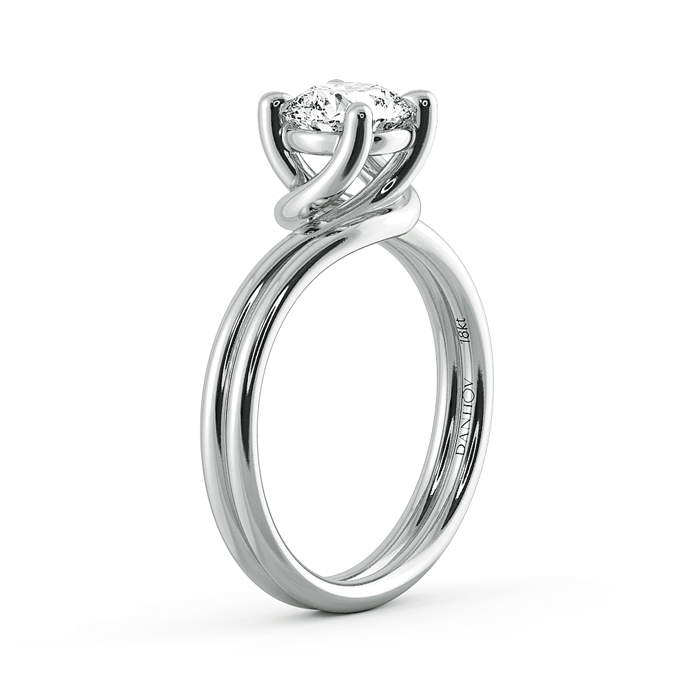Abbraccio Ladies Engagement Ring