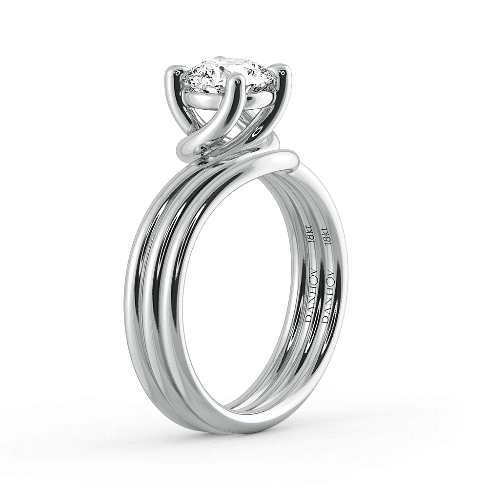 Abbraccio Ladies Engagement Ring