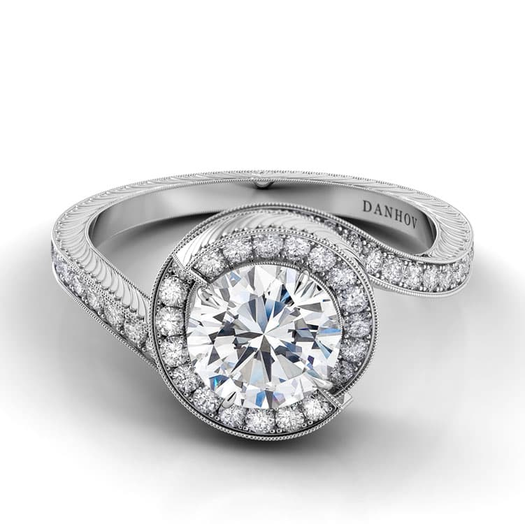 Abbraccio Vintage Engagement Ring