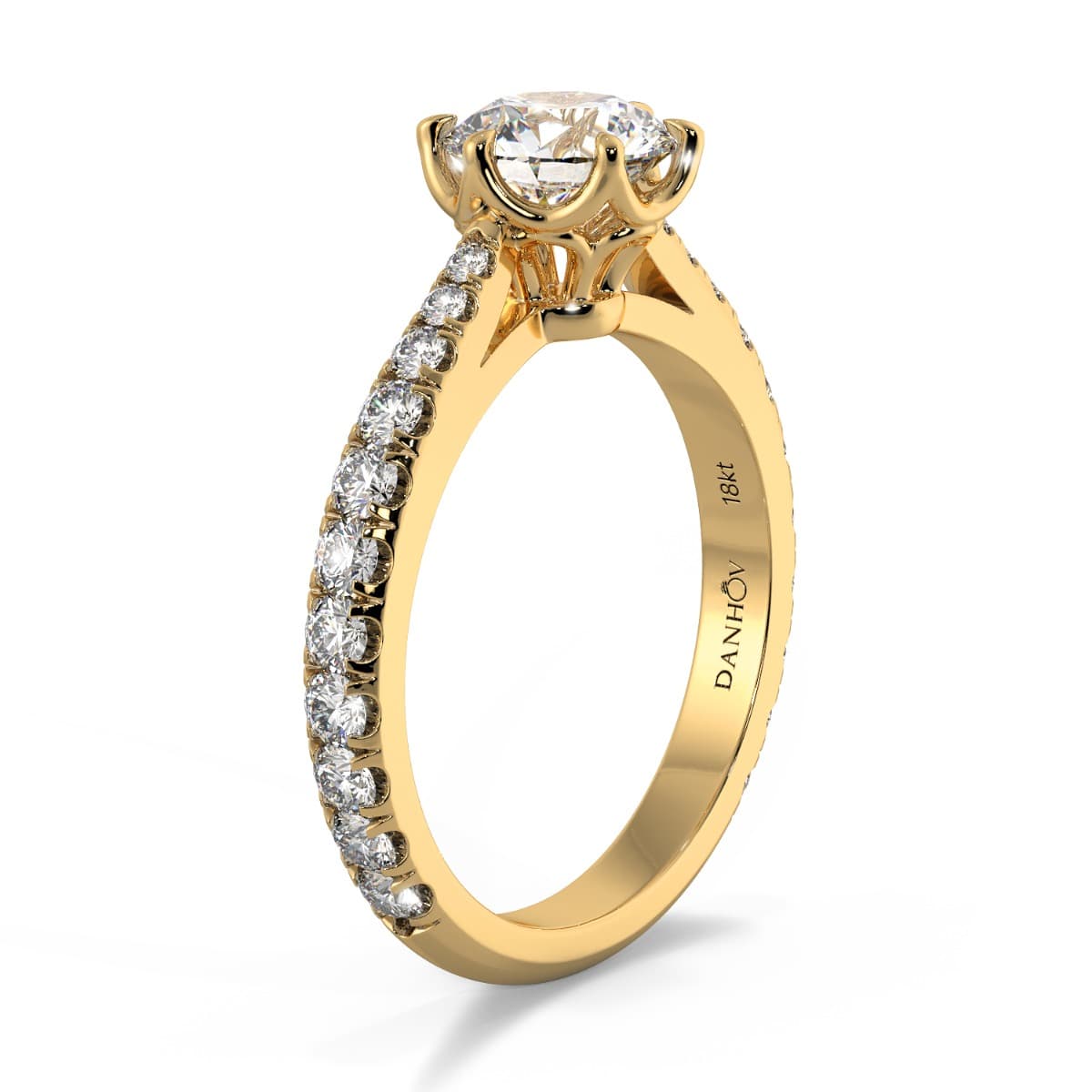 Classico Diamond Engagement Ring