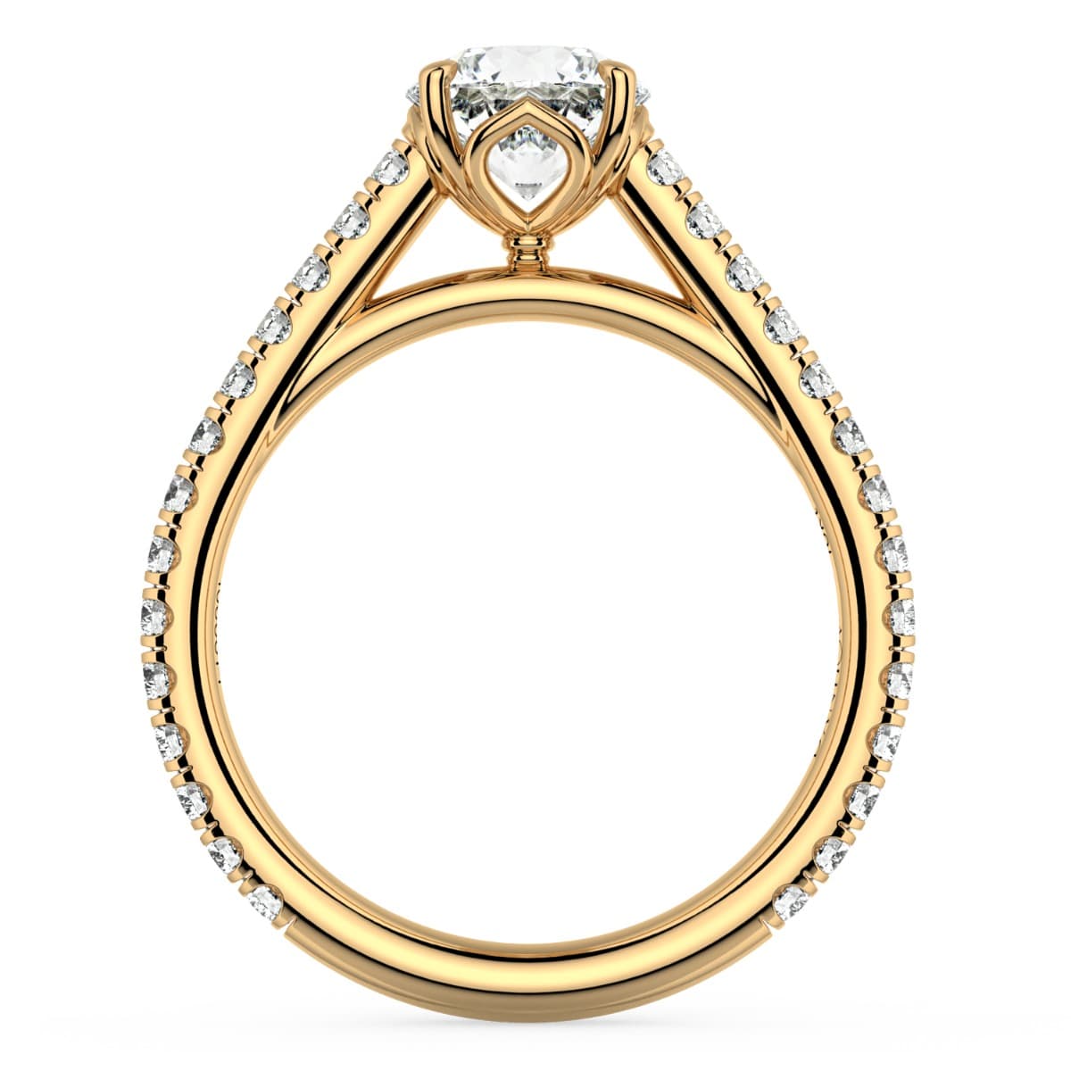 Classico Diamond Engagement Ring