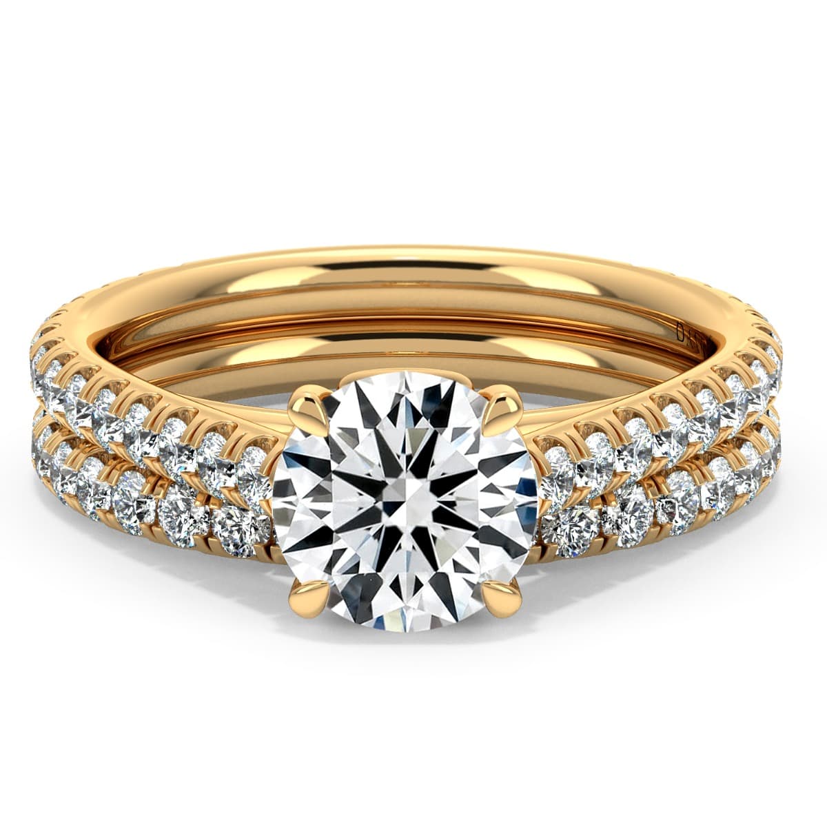 Classico Diamond Engagement Ring