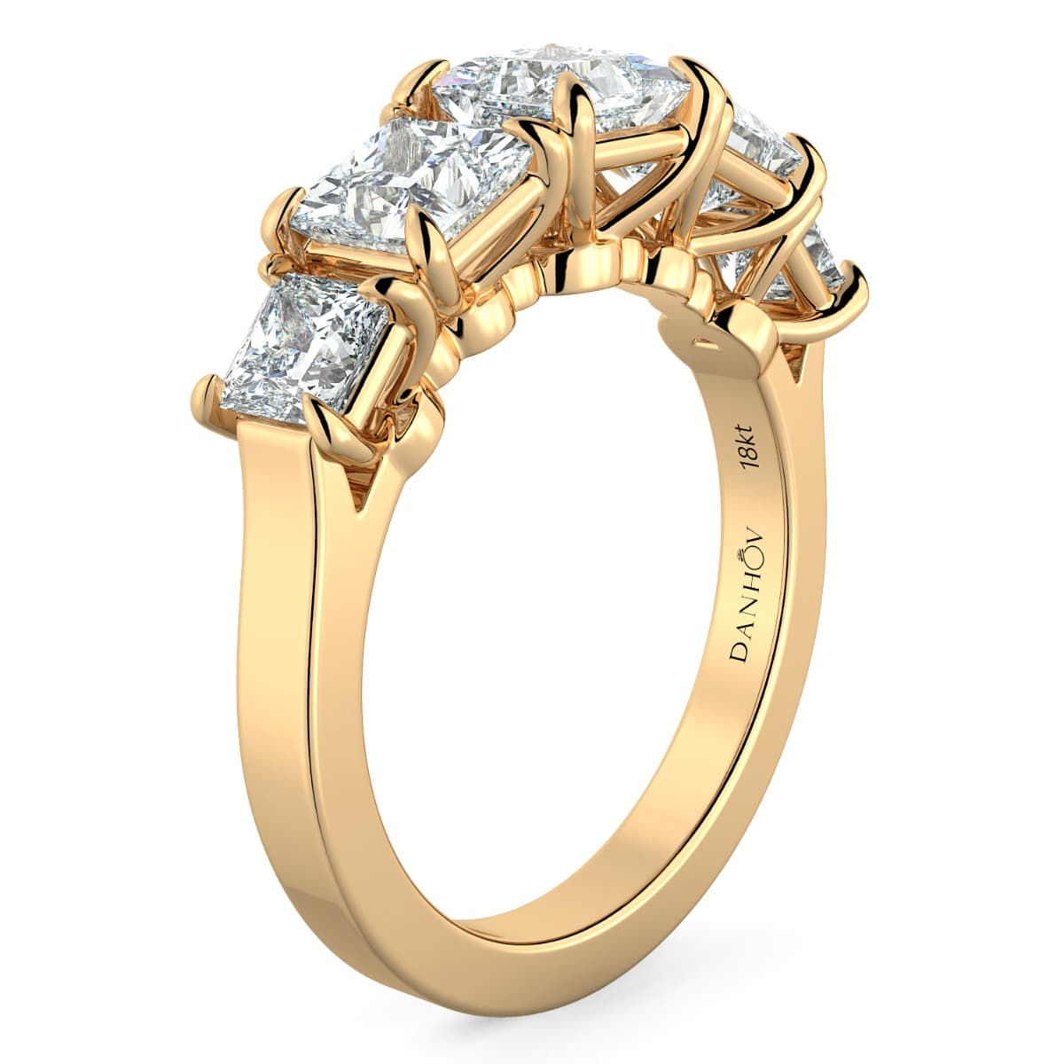 Classico Five Diamond Engagement Ring