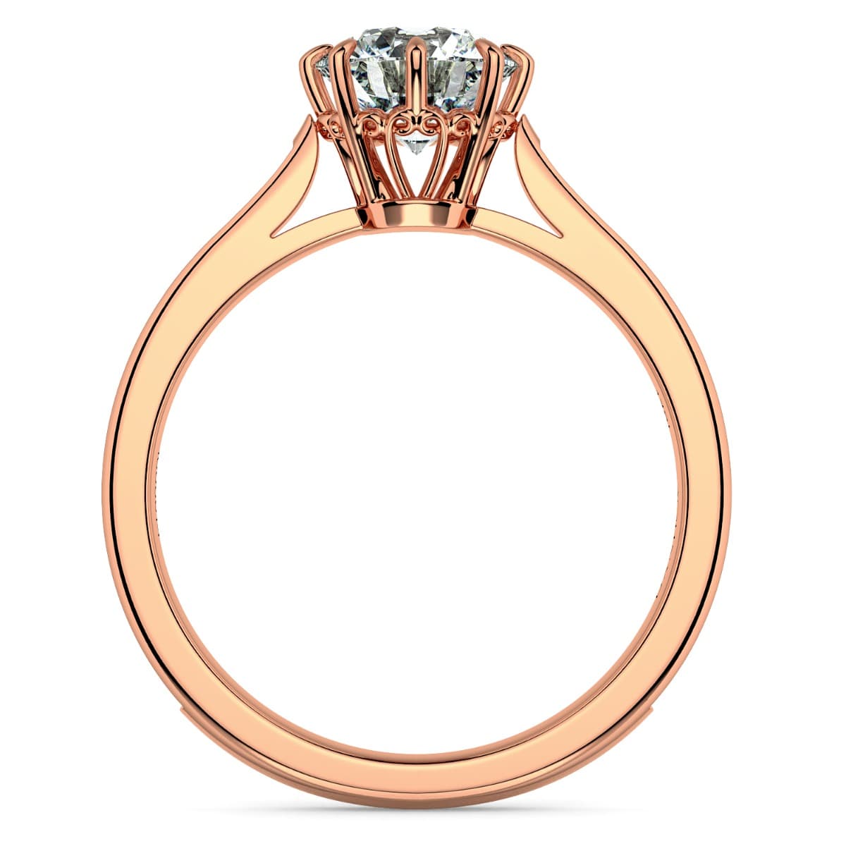 Classico Handmade Diamond Engagement Ring