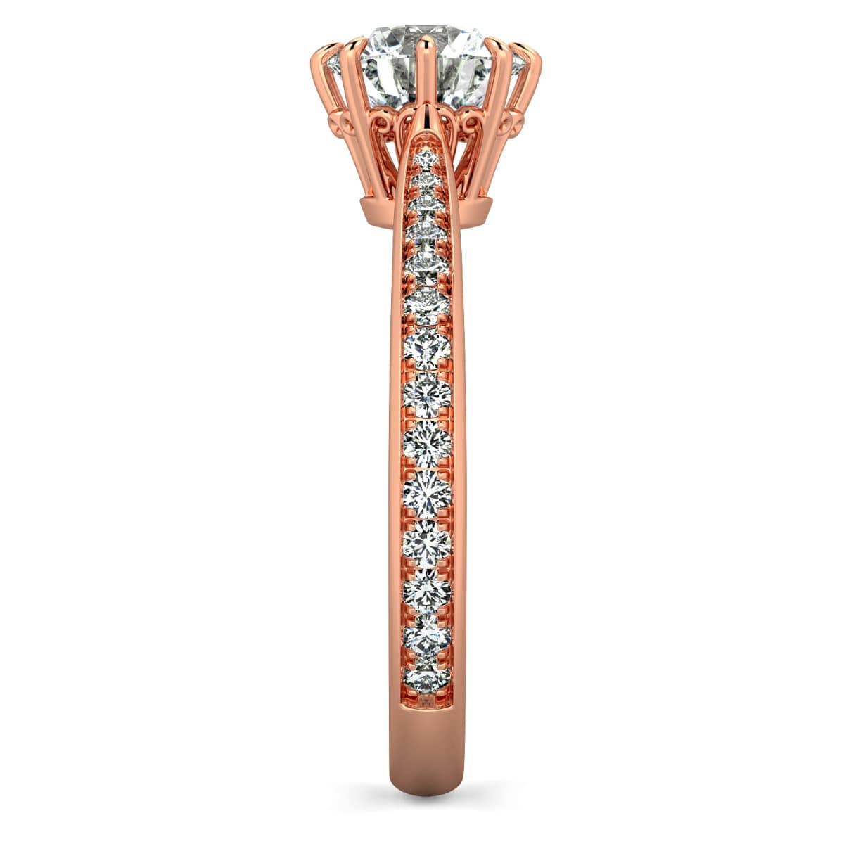 Classico Handmade Diamond Engagement Ring