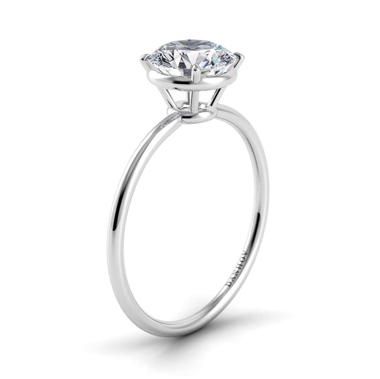 Classico Single Shank Designer Engagement Ring