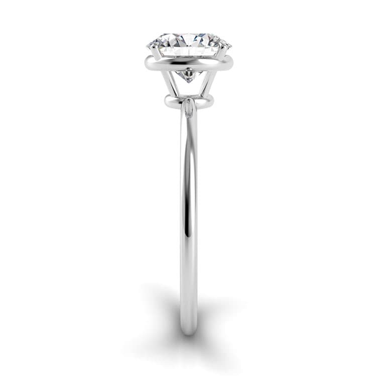 Classico Single Shank Designer Engagement Ring