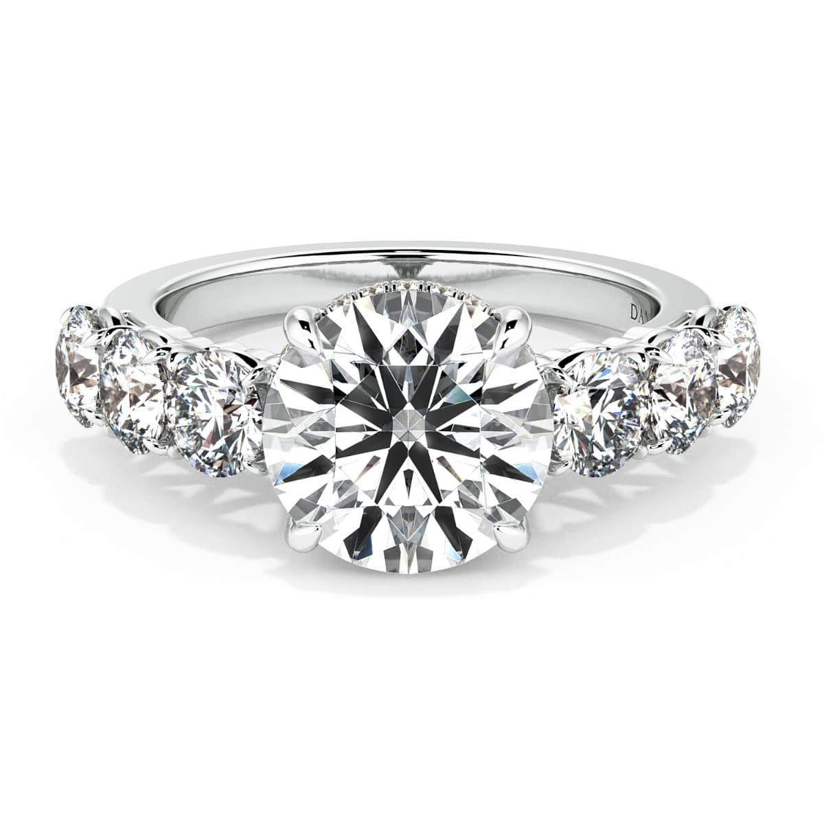 Classico Six Diamond Engagement Ring