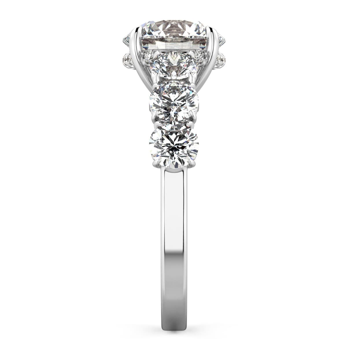 Classico Six Diamond Engagement Ring