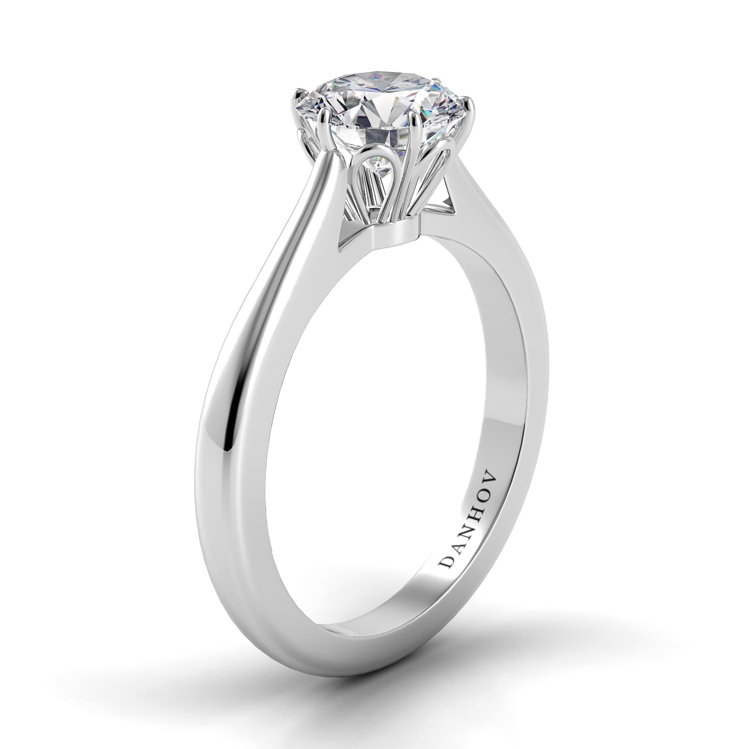 Classico Solitaire Engagement Ring Setting