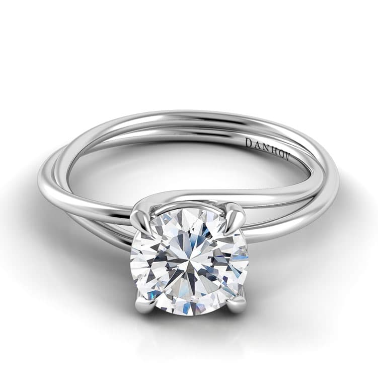 Eleganza Braided Engagement Ring