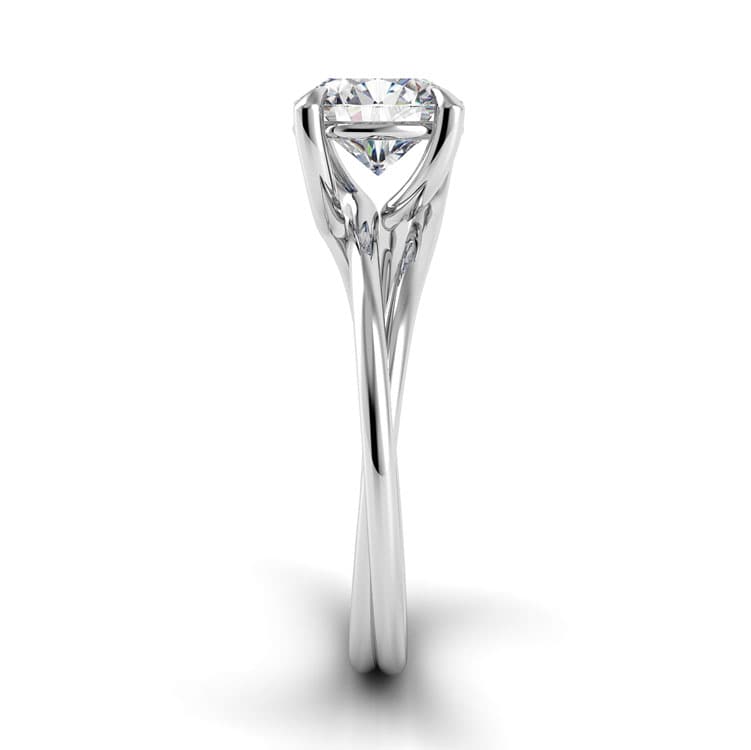 Eleganza Braided Engagement Ring