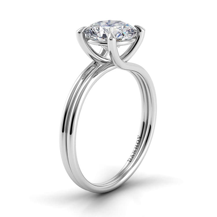 Eleganza Double Shank Engagement Ring