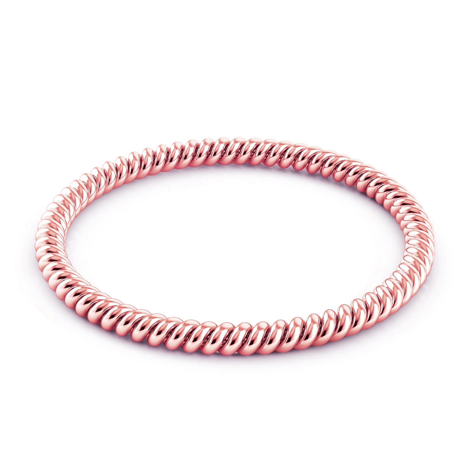 Eleganza Braided Wedding Band for Her